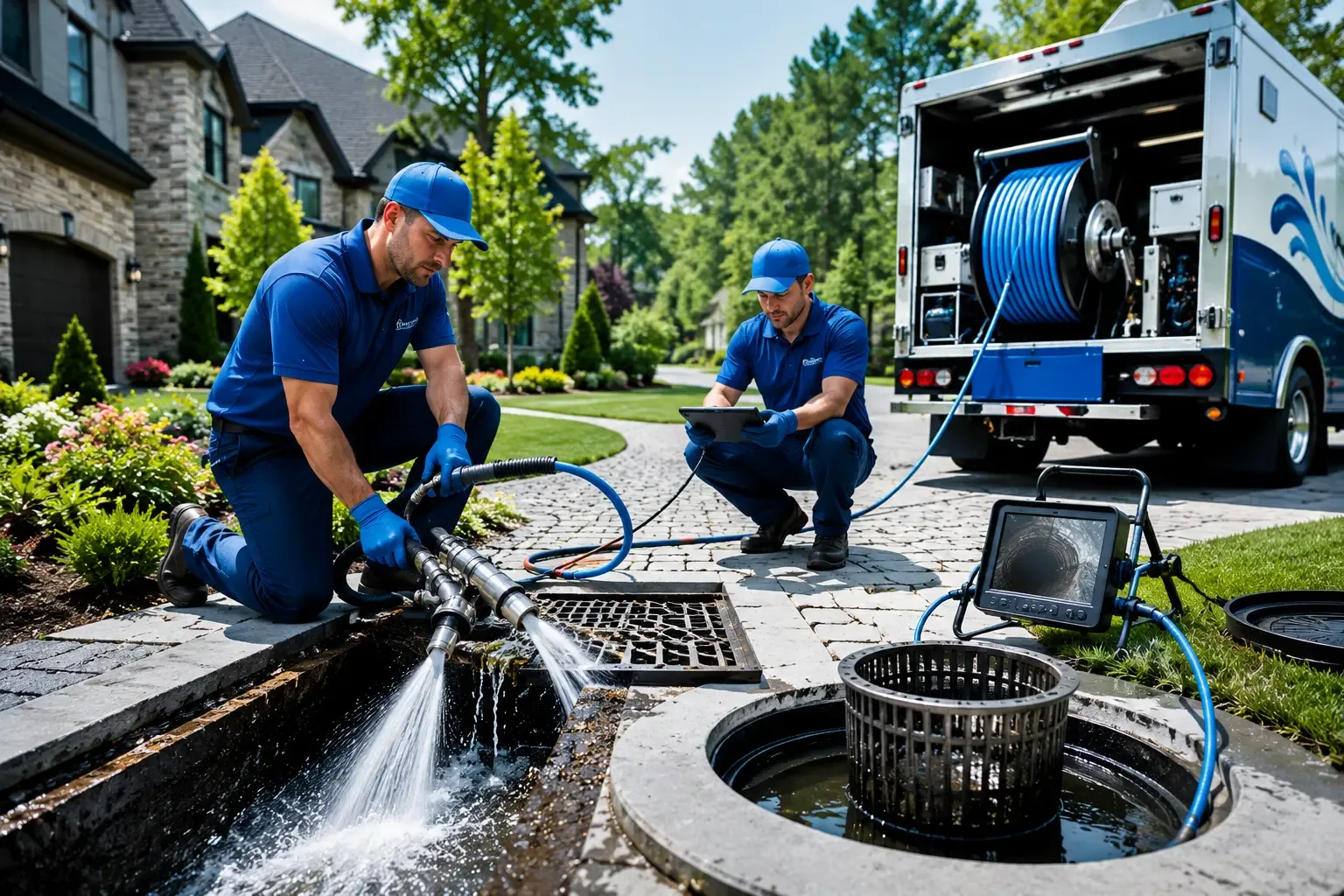 Local outdoor drain cleaning professionals in Radford, VA